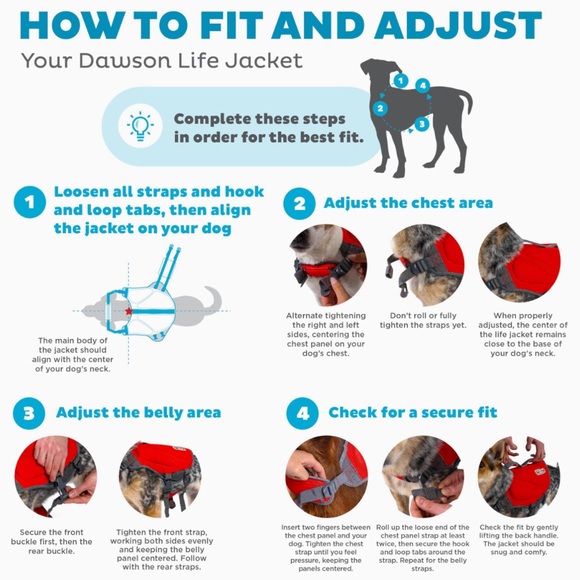 Outward Hound Dawson Dog Life Jacket - Picture 5 of 8